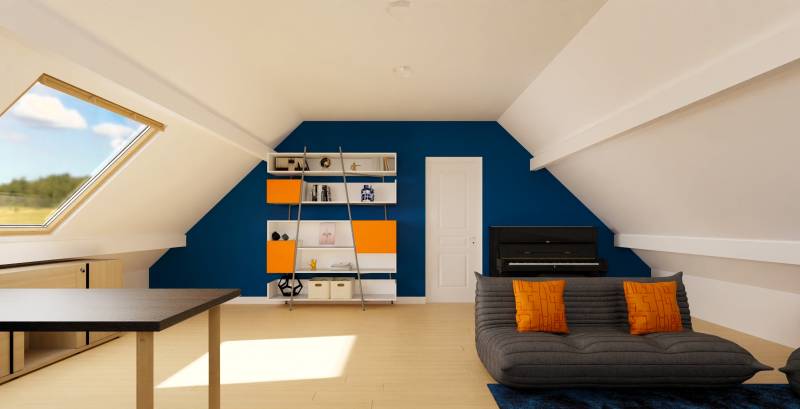 Décoration  bibliothèque design