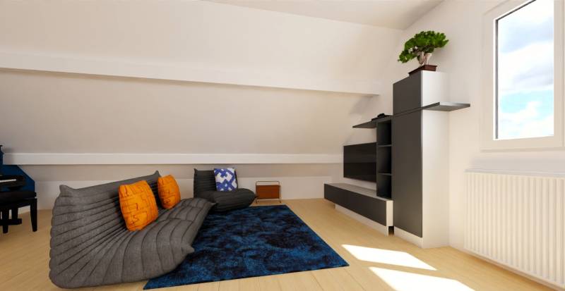 Décoration salon design et zen