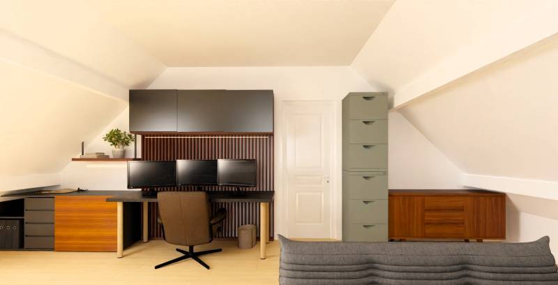 Bureau style masculin