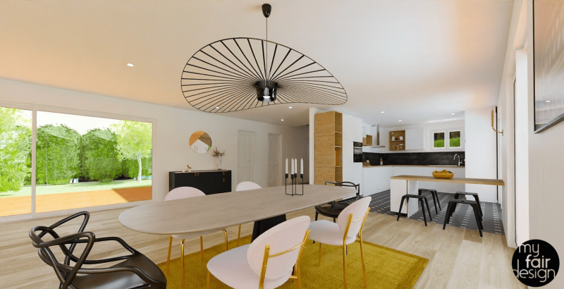 Home staging et plans 3D pour mieux vendre une maison à Vernouillet