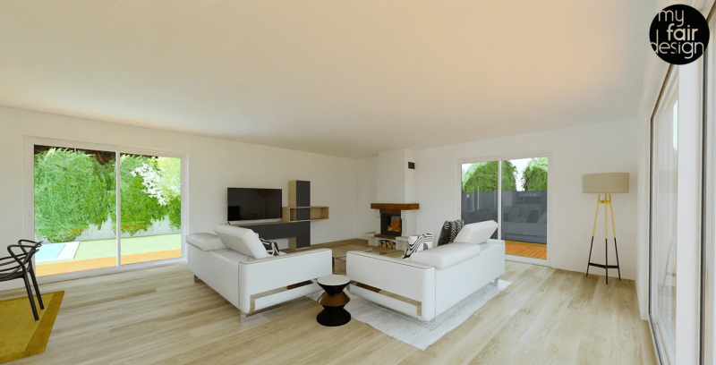 Home staging et plans 3D pour mieux vendre une maison à Vernouillet